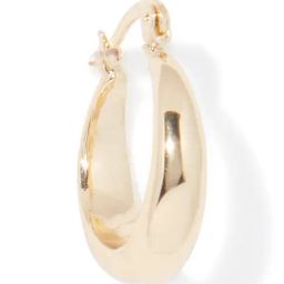 Forever New Dionne Hinge Gold-Plated Hoop Earrings-image-1