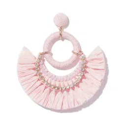 Forever New Kennedy Weave Raffia Dangler Earrings-image-98