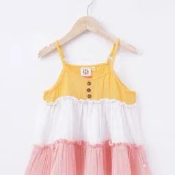 Ed-a-Mamma Kids Multicolor Cotton Color Block Pattern Top-image-16