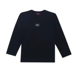 Gini & Jony Boys Navy Regular Fit Full Sleeves T-Shirt-image-27