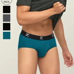 XYXX Multicolor Regular Fit Briefs - Pack Of 5-image-62