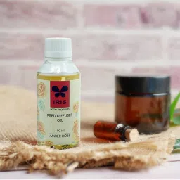 IRIS Red Amber Rose Reed Diffuser Refill Set image 3