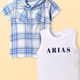 ARIAS By LARA DUTTA Boys Opaque Printed Casual Shirt-image-24