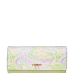 Metro Green Printed Wallet For Women-12
