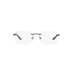 Ray-Ban Black Rectangular Eye Frames for Men image 4