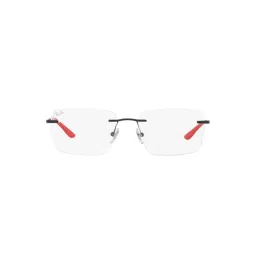 Ray-Ban Black Rectangular Eye Frames for Men image 4