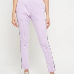 BRINNS Lavender Regular Fit Mid Rise Track Pants-image-4