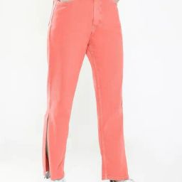 SHOWOFF Pink Denim Solid Jeans-image-51