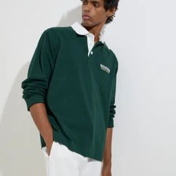 Studiofit by Westside Green Relaxed-Fit Cotton-Blend Sweatshirt-picture-12