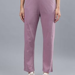 PRRODALITY Women Combed Cotton Straight Fit Track Pants-55