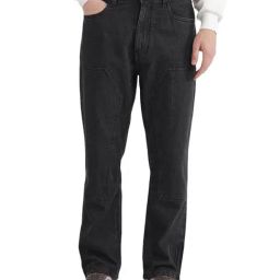 Rare Rabbit Grey Relaxed Fit Solid Jeans-image-72