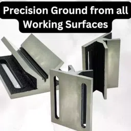 A.D INTERNATIONAL V Block Jig Fixture with 2 inch (50 mm) Capacity for Center Drilling On A Round Workpiece, HH-73RU-D5NG image 3