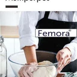 Femora Borosilicate Glass Microwave Safe Mixing Bowls (400 ml, 1050 ml & 1650 ml) - Set of 3 image 4