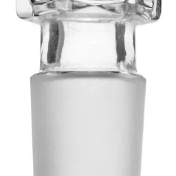 ABGIL ABG807 Borosilicate Glass Hexagonal Shape Stopper Joint Size - B-55-13