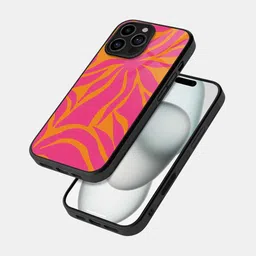 macmerise Abstract Printed iPhone 16 Pro Bumper Case Mobile Accessories-16