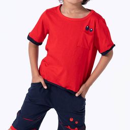 hopscotch 2-Pc Pure Cotton T-shirt & Shorts-picture-7