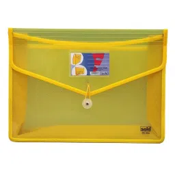 Solo DC 554 Flexi Document Case (With Xtra Net Pocket) F/C - Super Line Blue image 3