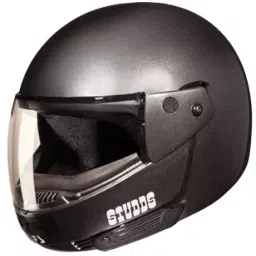 Studds Gun Grey Medium (570 mm) Flip Up-Full Face Helmet, Ninja Pastel Plain-image-80