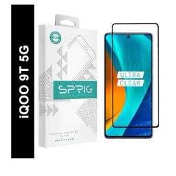 Sprig Edge To Edge Tempered Glass for IQOO 9T 5G (Pack of 1)-18