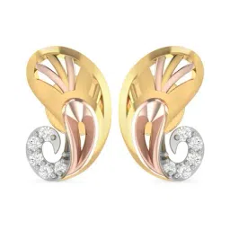 PC Jeweller Curran 22 kt Gold Earrings-image-86