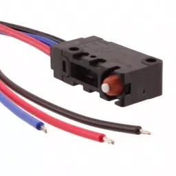 Omron Snap Action Switch SPDT Circuit, Voltage Rating 30 V DC, D2VW-01-1M-17