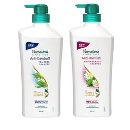 Himalaya Set Of 2 Shampoo - Anti-Hair Fall & Anti-Dandruff Tea Tree - 650ml Each-30