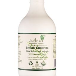 Rustic Art Lemon Tamarind Dish Wash Concentrate, for Harsh Stains. Odor free, Residue free Utensils for Kids and all- 1100g-image-64