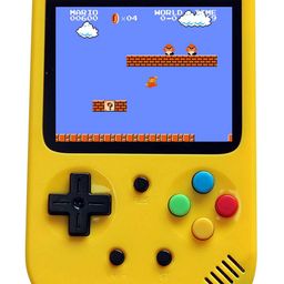 TMG 500 in 1 Game New Slim Console Game - Yellow-10
