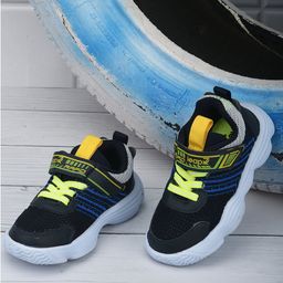 LIBERTY Mesh Detailed Velcro Closure Sports Shoes - Navy Blue-image-78