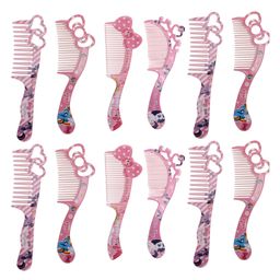 Asera 12 Pcs My Little Pony Hair Combs Mix Designs Patterns for Kids/Girls Birthday Return Gifts Theme-image-38