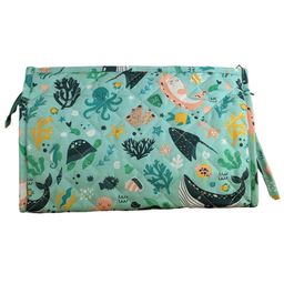 Playful Plunge 3-Zip Toiletries Organizer - Under the Sea-image-97