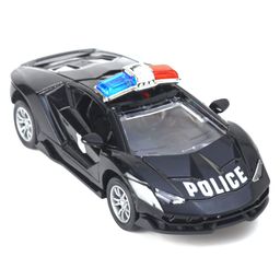 KIDS FUN ToysDie-Cast Police Car - Blue-14