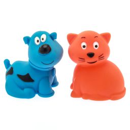 Giggles Squeaker Pals Squeeze Bath Toys Pack of 2 - Blue & Orange-90