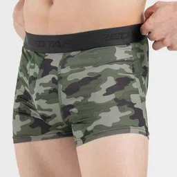 Red Tape Camo Printed Woven Trunk-RUT0083M-S image 3