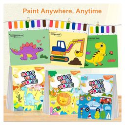 Y-Plus Colouring ToddlersBook 3 In 1 Dinosaur World - English image 3