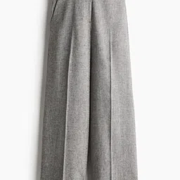 H&M Wide Linen-Blend Trousers-image-50