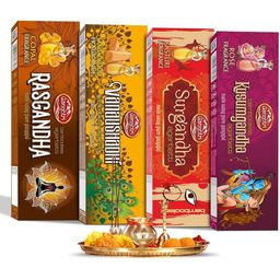 Gangotri Set Of 4 Vanaushadhi Kusumgandha Surgandha & Rasgandha Incense Sticks-image-12