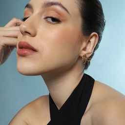 SOHI Gold-Plated The Bow-Knot Shaped Studs Earrings-picture-37