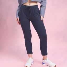 DressBerry Women Solid Cropped Track Pants-image-92