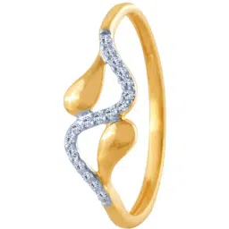 P.C. Chandra Jewellers 14 kt Gold & Diamond Ring-image-62