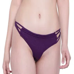 La Intimo Purple Bikini Panty-image-88