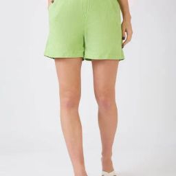 Globus Green Plain Shorts-image-3