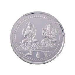 Bangalore Refinery 2 in 1 999 50gm Silver Coin-picture-35