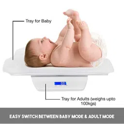 MCP Digital Baby Weighing Machine (White) image 3
