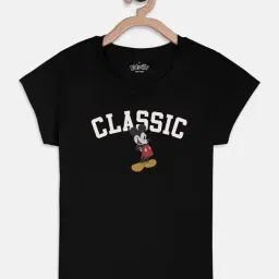 Mickey & Friends Printed Tshirt For Kids Girls-image-73