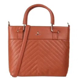 Mochi Tan Quilted Medium Handbag-image-16