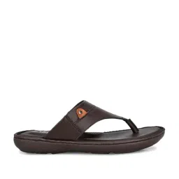 Shences Men's Brown Thong Sandals-picture-23