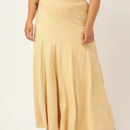 theRebelinme Beige Maxi Skirt-picture-31