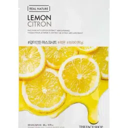 The Face Shop Real Nature Lemon Face Mask - 1 Pc-47
