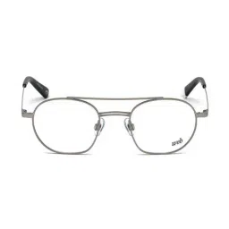 WEB EYEWEAR Grey Full Rim Aviator Designed in Italy-image-80